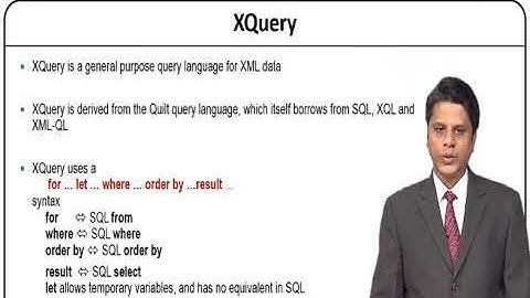 XML Databases (CH-10)