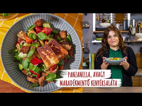 Videó: Hogyan Főzzünk Panzanella Olasz Salátát