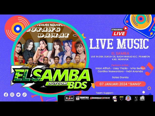 🔴 LIVE STREAMING EL SAMBA GOYANG DAMAI ANNIVERSARY 3 PEMUDA NGUMPUL SEDULUR DUKUH NGANJUK class=