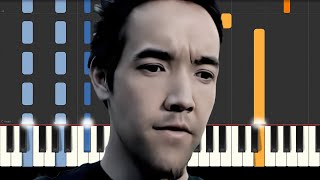 The Reason  - hoobastank - Piano Tutorial