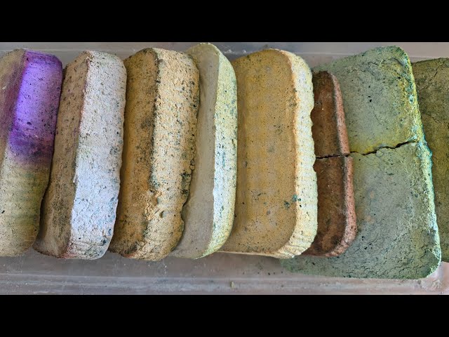 8-16 of 37 Gym Chalk Slabs | read description | ASMR | Texture Variety | Series Crush 