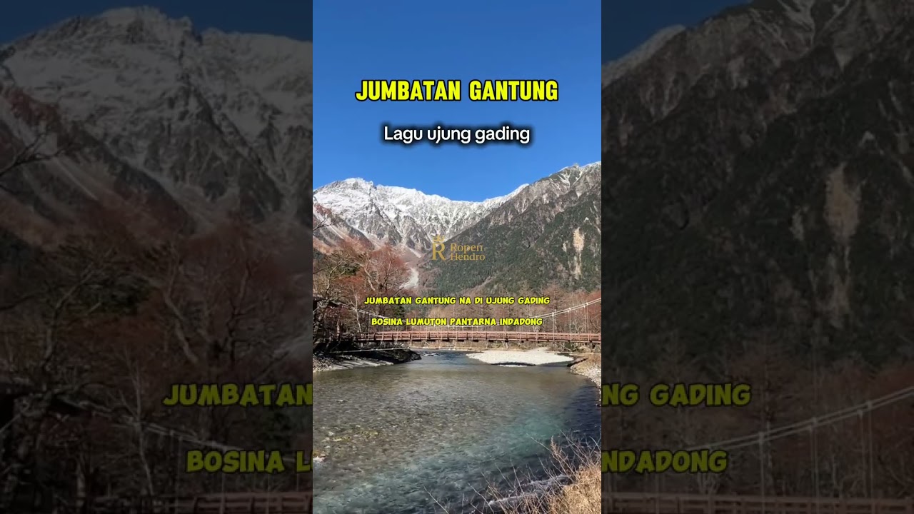 Jumbatan Gantung-Faizal(Ujung Gading)