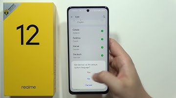 Realme 12 5G: How to Change System Language?