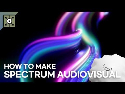 How to make spectrum shape audiovisual using feeback in Touchdesigner (터치디자이너 튜토리얼 자막)