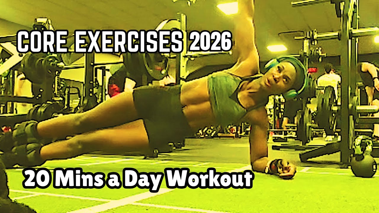 CORE EXERCISES | Your 20 Mins a Day Workout for Strong Abs & Core - YouTube