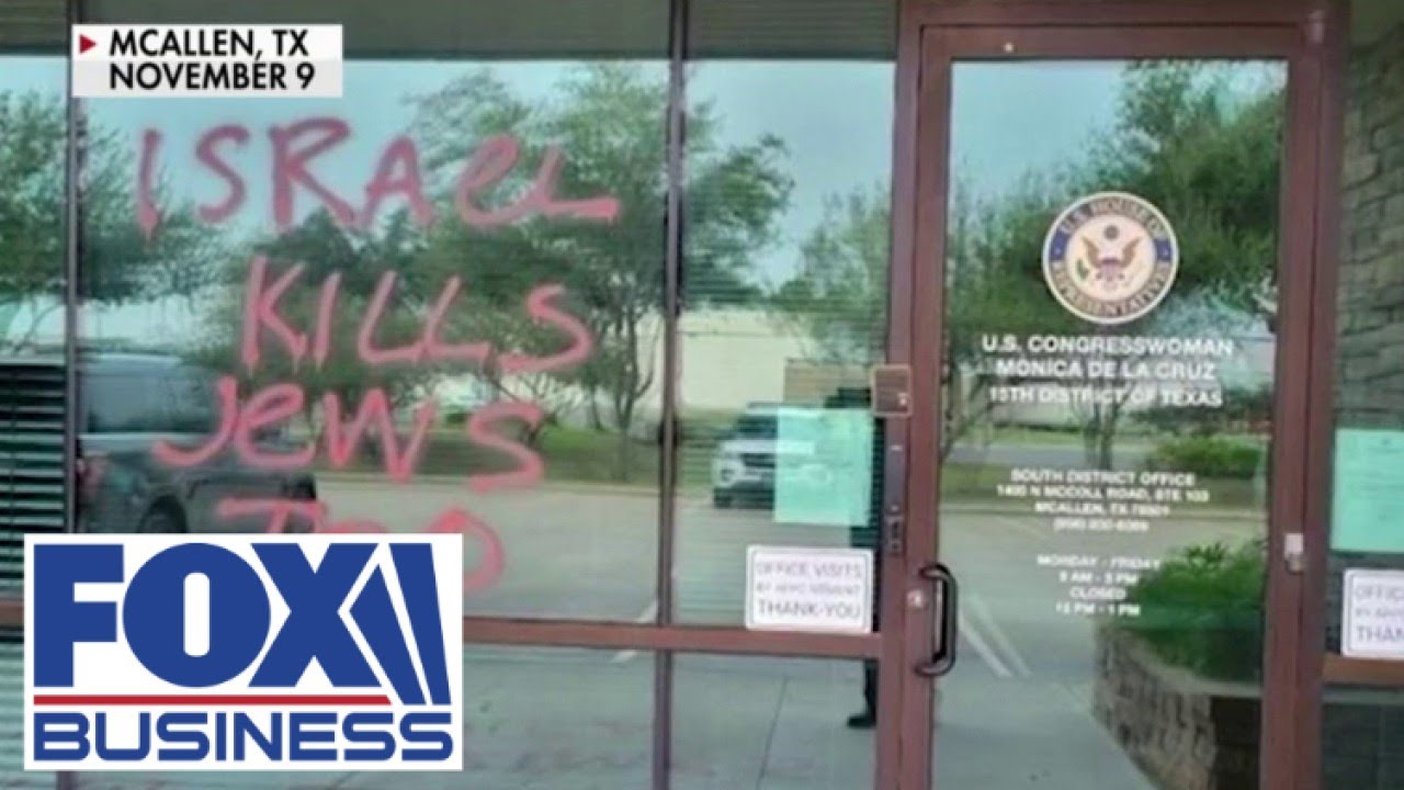 Republican lawmaker’s office reportedly vandalized over Israel stance