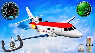 Real Flight Airplane Journey Pilot Simulator - Flight Pilot Simulator 3D - Android Gameplay 
