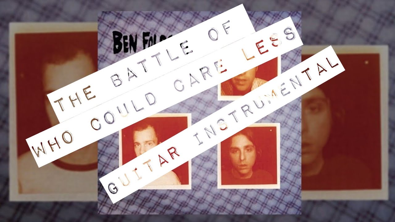 The Battle Of Who Could Care Less - Ben Folds Five - electric guitar instrumental