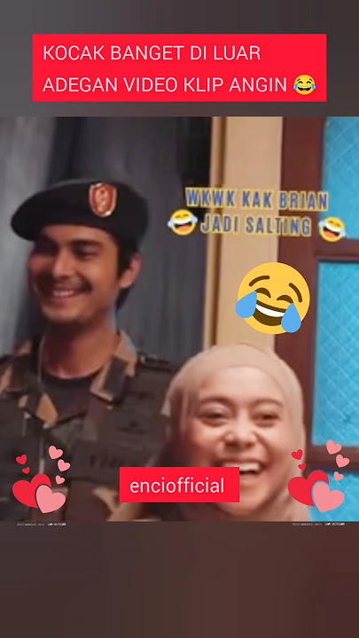 KOCAK BANGET DI LUAR ADEGAN VIDEO KLIP ANGIN 😂#lestikejora #cintabrian #leslar #feedshorts #shorts