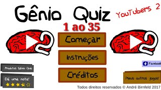 RESPOSTAS DO 1 AO 35 (GÊNIO QUIZ YOUTUBERS 2) screenshot 5