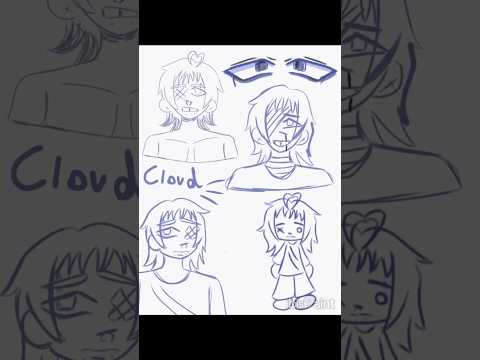 Cloud Speed Paint #speedpaint#art#oc#vocaloid#miku