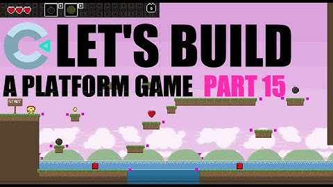 Construct 3 Platform Game Tutorial - Part 15 - Titles & Menu 2
