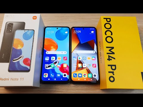 REDMI NOTE 11 VS POCO M4 PRO - ЧТО ЖЕ ЛУЧШЕ? СРАВНЕНИЕ ПО ПОЛОЧКАМ!