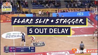 5 Out Delay - Flare Slip Stagger