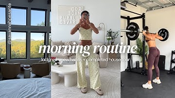 GETTING BACK INTO ROUTINE: healthy habits, workout routine, locking back in, building consistency