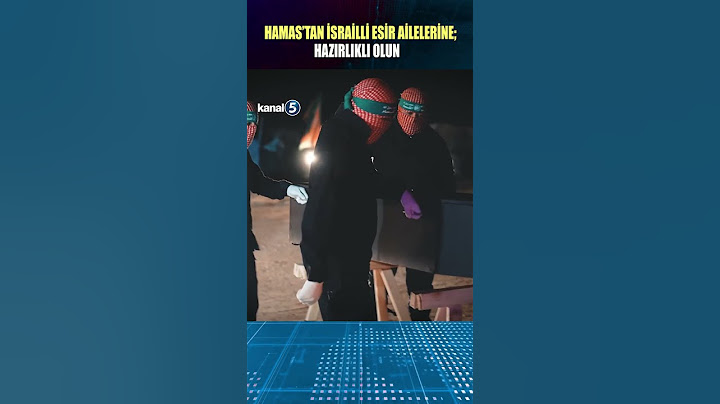🔴 HAMAS’TAN İSRAİLLİ ESİR AİLELERİNE; HAZIRLIKLI OLUN