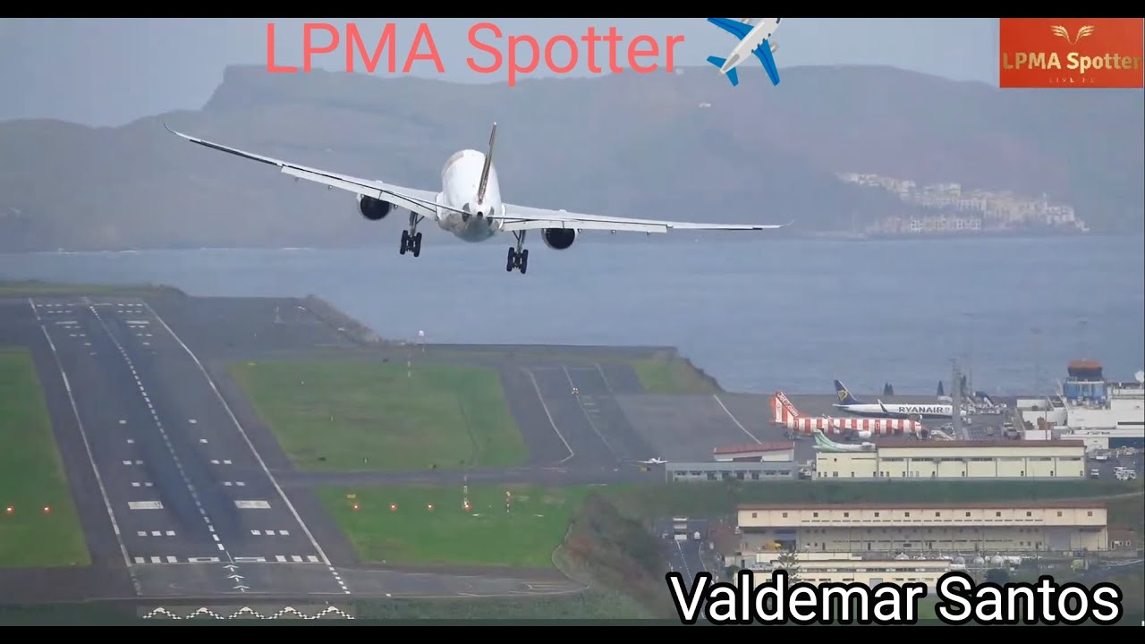 Madeira Airport Live Action LPMA Spotter ✈️ 10/09/2025