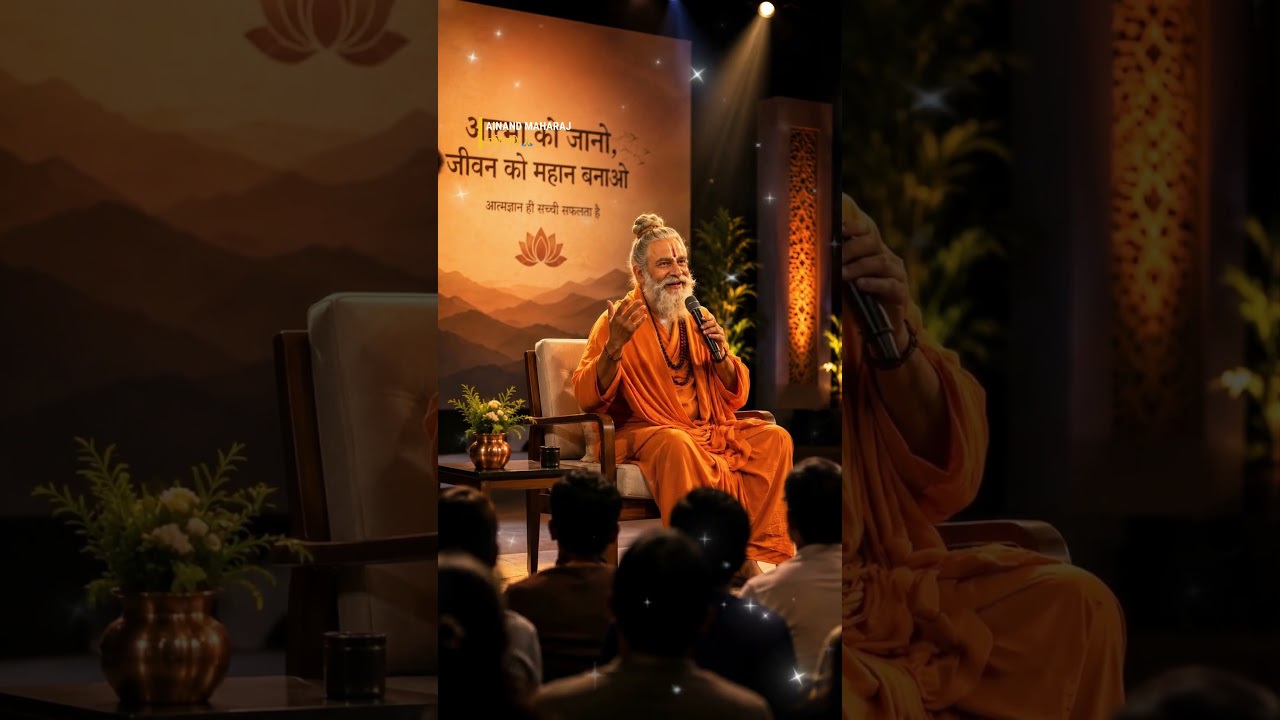 पति-पत्नी छोटी बात पर क्यों लड़ते हैं? असली वजह जानिए | Ainand Maharाज #Shorts — रिश्तों की बातें प्रवचन