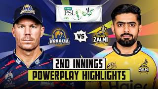 Karachi Under Pressure! 😤 Just 33 for 3, Chase of 247 Looms Large 😬 | HBL PSL 11 | PSL26 | tapmad