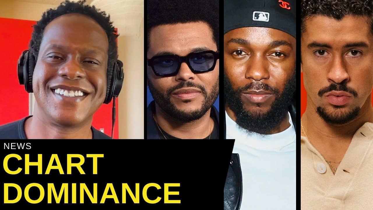 Kendrick Lamar, The Weeknd & Bad Bunny Dominate Billboard Charts