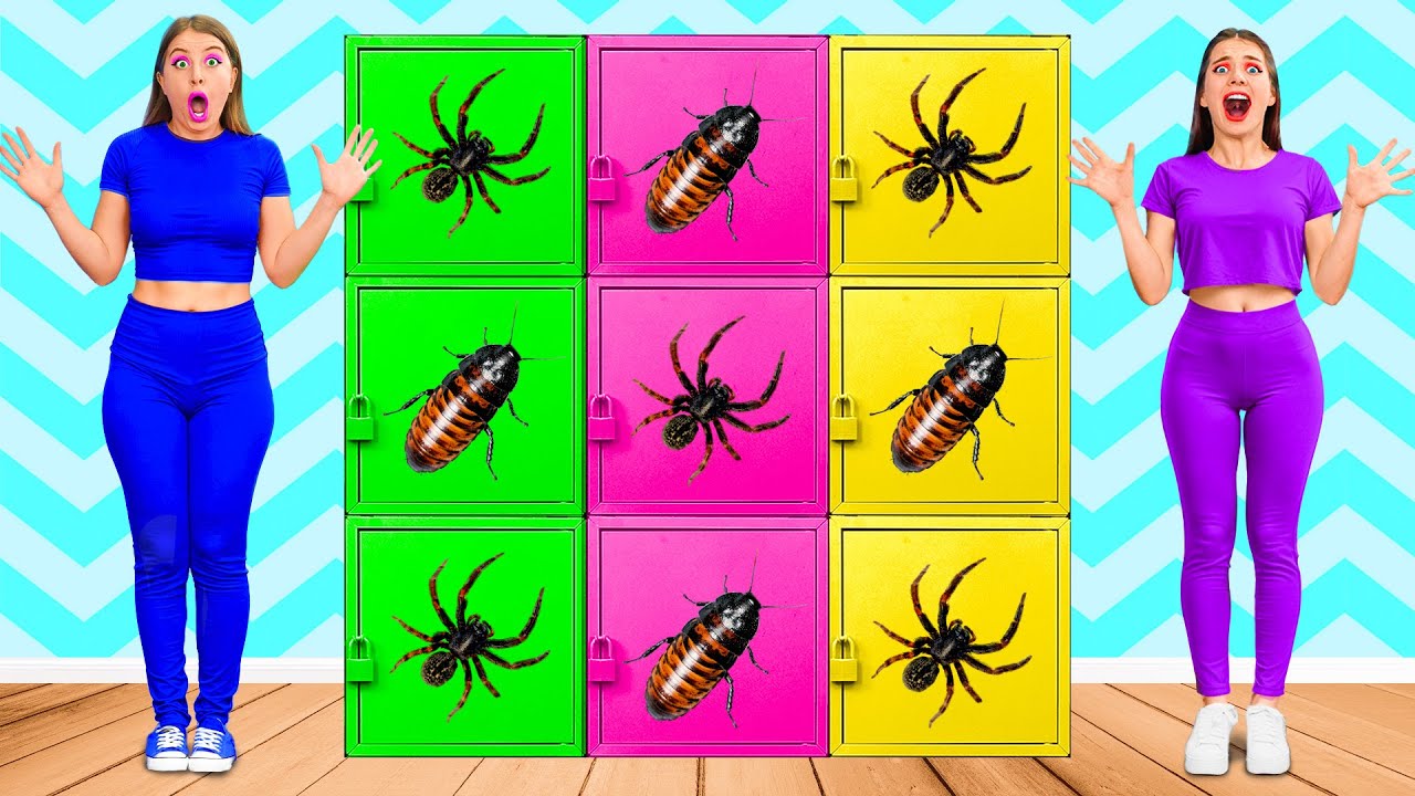 Челлендж Цветная Загадочная коробка | Смешные Cитуации от DuKoDu Challenge