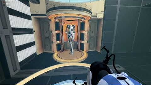 Portal 2 Episode 1:Two Idiots Try To Do Basic Puzzles
