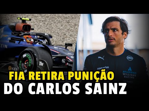 Fia Volta Atras E Carlos Sainz Tem Punição Retirada | Formula 1