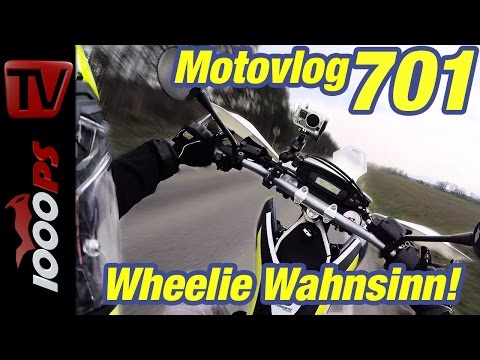 Husqvarna 701 Wheelie Wahnsinn! | Wheelies richtig lernen | Motovlog Teil 2 Husqvarna 701 Wheelie Wahnsinn! | Wheelies richtig lernen | Motovlog Teil 2