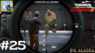 Sniper Zombie - 2 : Crime City || R.4 - Alaska / Main Mission || Android Gameplay [Part-25] screenshot 4
