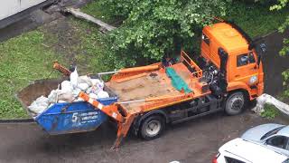 КамАЗ-43255 вывоз мусора