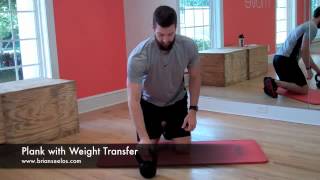 Plank with Weight Transfer