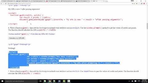 JavaScript Basics: writing and calling functions and using event listeners