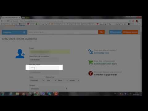 comment créer un compte ouedkniss
