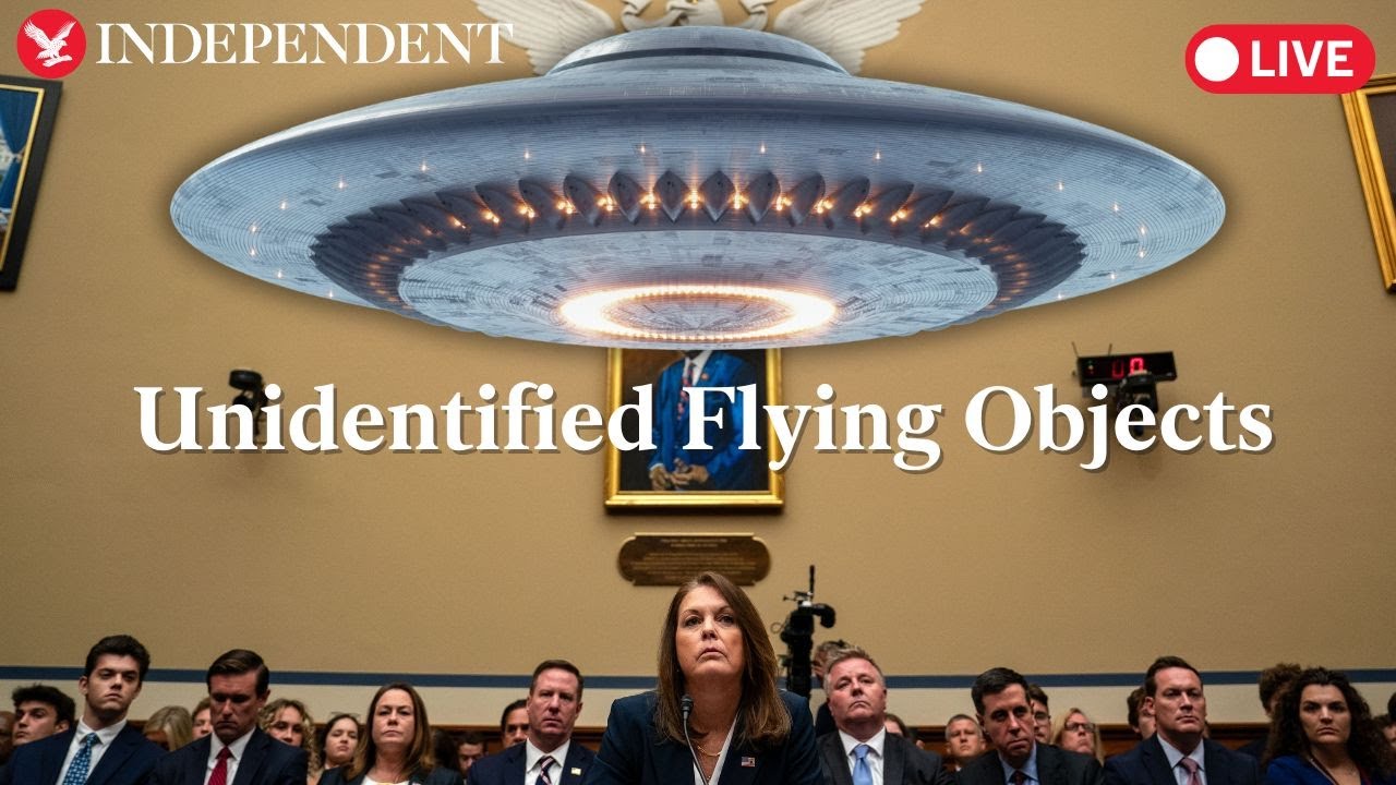 Live: House panel holds hearing on UFOs - YouTube