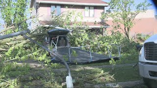 Pleasant Hill Residents Clean Up After F2 Tornado Tears Through Neighborhoods