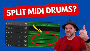 Mix DRUMS on MULTIPLE tracks in GarageBand iOS (iPad/iPhone)