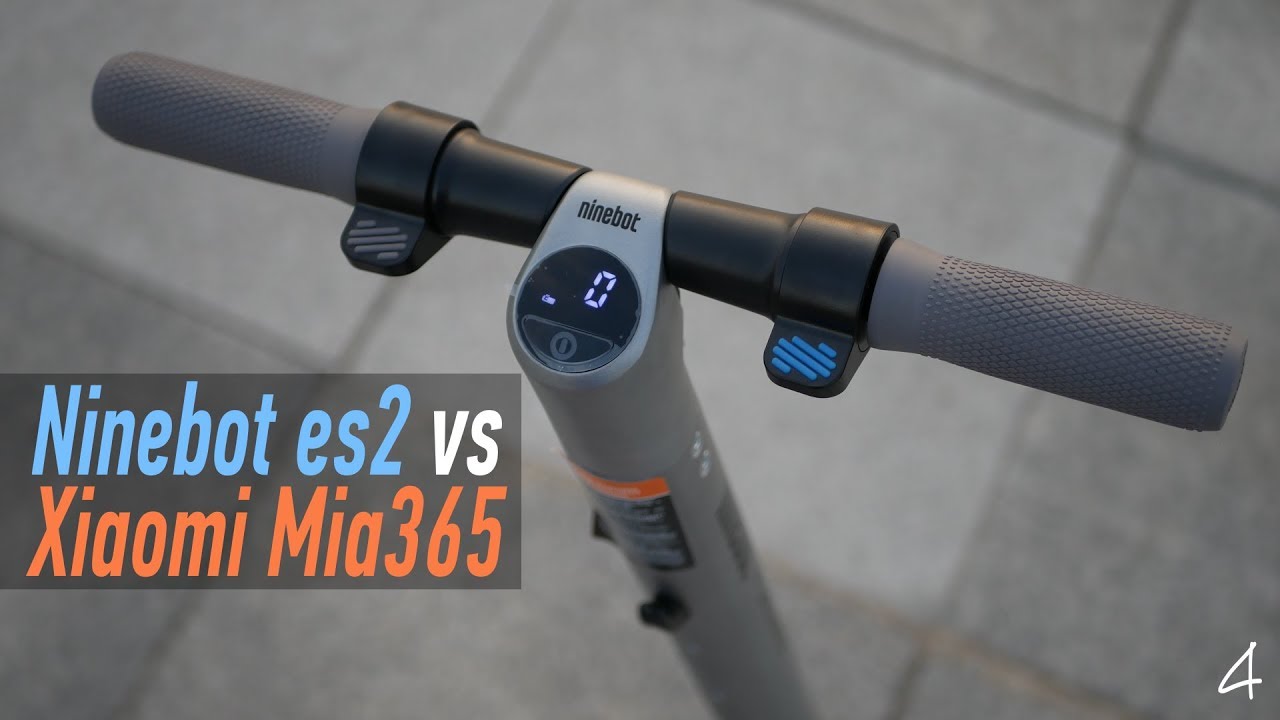 Электросамокаты Ninebot es2 и Xiaomi Mia 365 (Реплика)