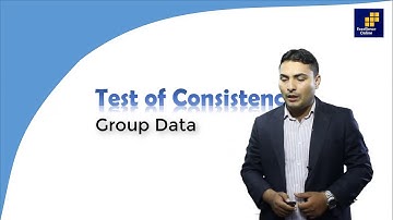 Test Of Consistency Grouped Data | Statistics | Sir Asad Ali | Excllence Online