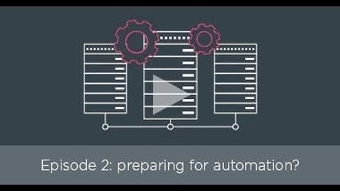 How to prepare your network infrastructure for automation