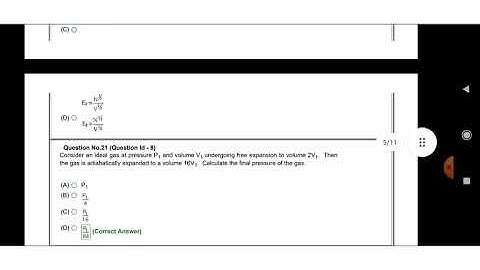 JNU MSc physics entrance solved question paper 2020 || JNUEE Physics 2020
