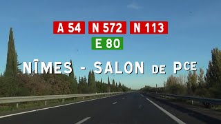 [F] A54 Nîmes - Salon-de-Provence