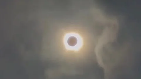 Total Solar Eclipse in Dallas area (Richardson), TX 4k (amazing emotional experience) 4/8/2024