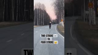 Yamaha wr 125 vs ktm exc 125💀💀 #soundbike #bike #2stroke #fourstroke #supermoto #summer