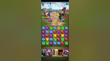 Puzzle Combat: Revenge Raid - R.I.P. vs MAC MAX - Dodge 