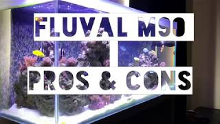 My Fluval M90 reef aquarium (8 Months on) Pros & Cons