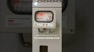 RTD || Resistance Temperature Detector || Transformer Protection Relay ||