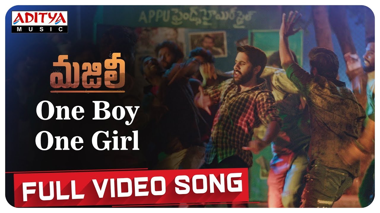 One Boy One Girl Full Video Song  MAJILI Songs  Naga Chaitanya Samantha Divyansha Kaushik