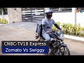 Cnbctv18 express  zomato vs swiggy