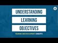 Understanding Learning Objectives