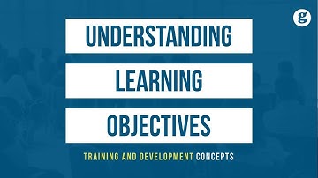 Understanding Learning Objectives